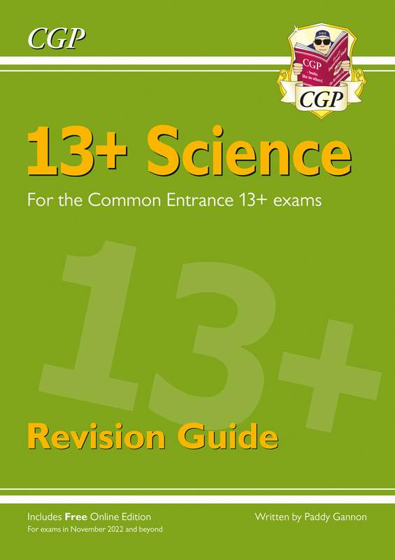 13+ Science Revision Guide for the Common Entrance Exams (exams in November 2026) Main Image