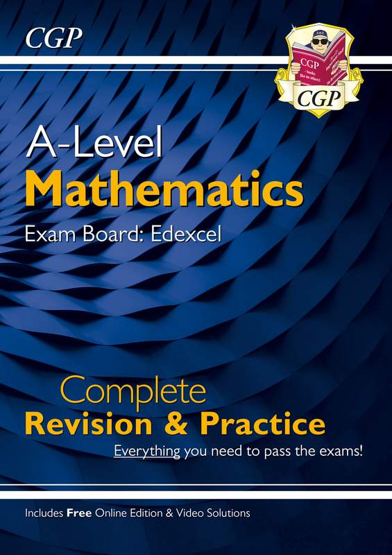 A-Level Maths Edexcel Complete Revision & Practice (with Online Edition & Video Solutions) Main Image