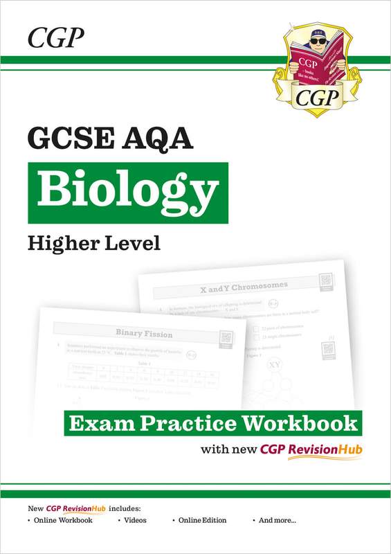 GCSE Biology AQA Higher Exam Practice Workbook Main Image