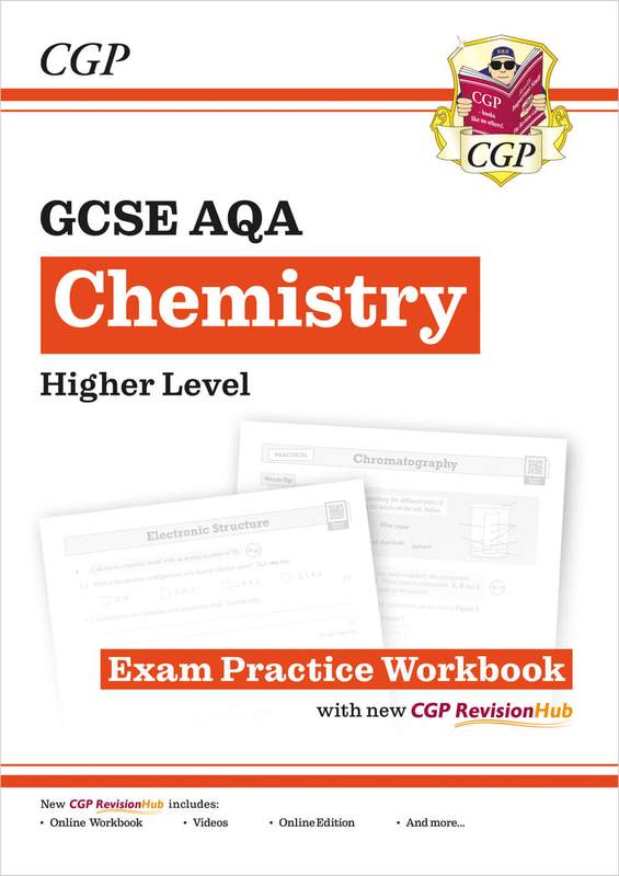 GCSE Chemistry AQA Higher Exam Practice Workbook Main Image