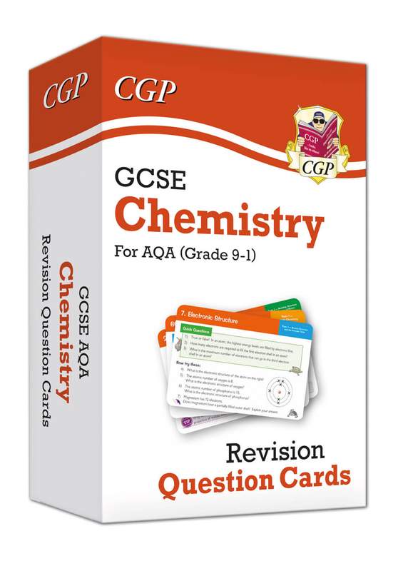 AQA GCSE Chemistry Revision Question Cards (Ages 14-16) Main Image