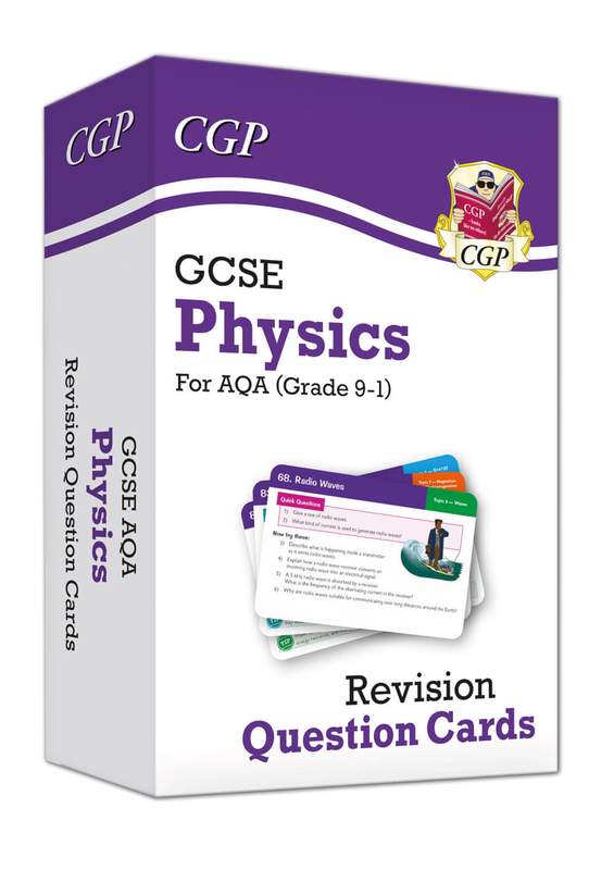 AQA GCSE Physics Revision Question Cards (Ages 14-16) Main Image