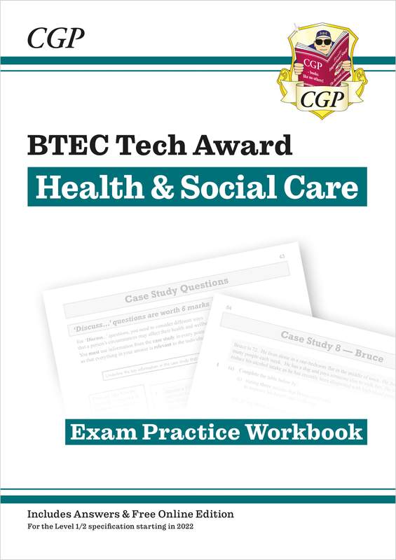 BTEC Tech Award in Health & Social Care: Exam Practice Workbook (for courses starting in 2026) Main Image