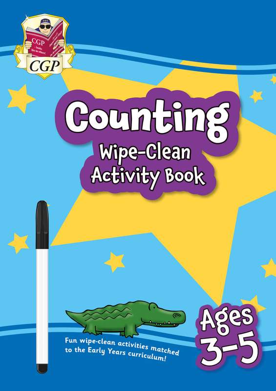 Counting Wipe-Clean Activity Book for Ages 3-5 (with pen) Main Image