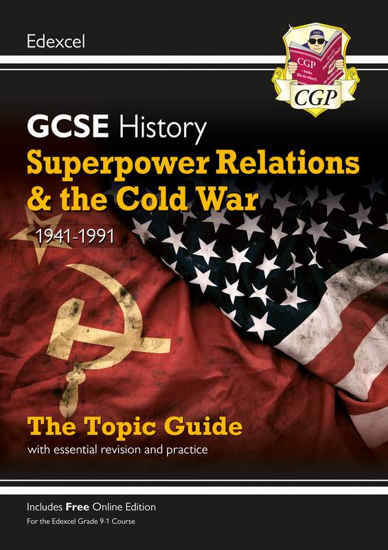 Edexcel GCSE History Superpower Relations & Cold War Study Guide (Ages 14-16) Main Image