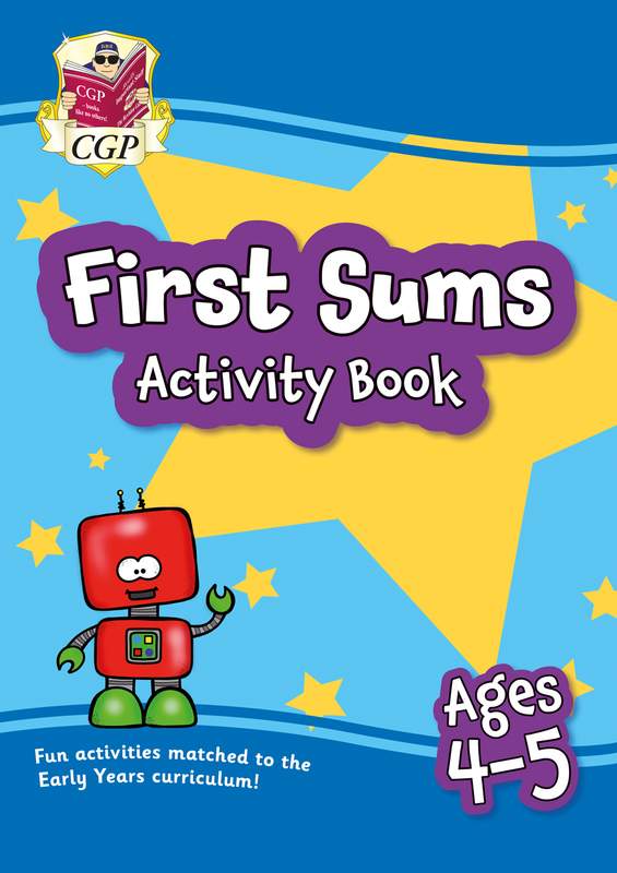 First Sums Activity Book for Ages 4-5 (Reception) Main Image