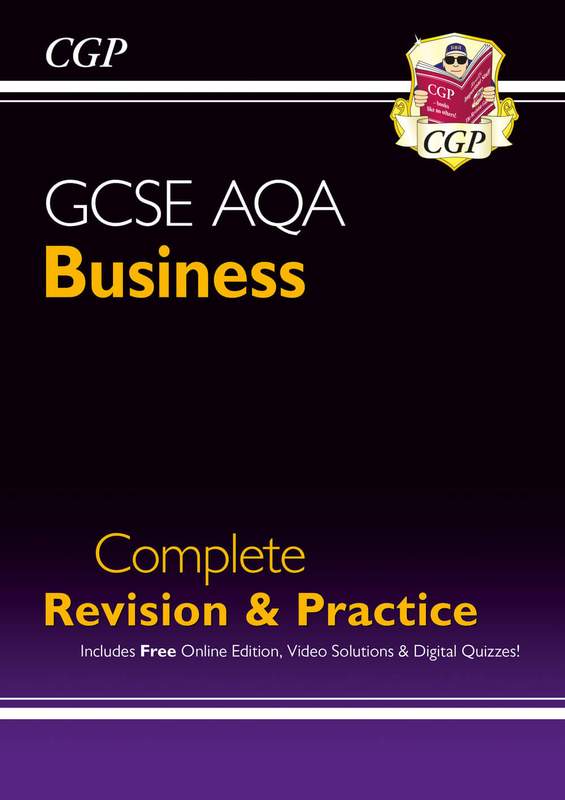 GCSE Business AQA Complete Revision & Practice (with Online Edition, Videos & Quizzes) Main Image