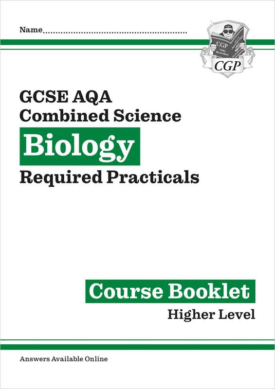 GCSE Combined Science Biology AQA Required Practicals Course Booklet - Higher Main Image