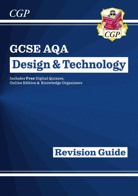 GCSE Design & Technology AQA Revision Guide (w/ Online Edition, Quizzes & Knowledge Organisers) Main Image