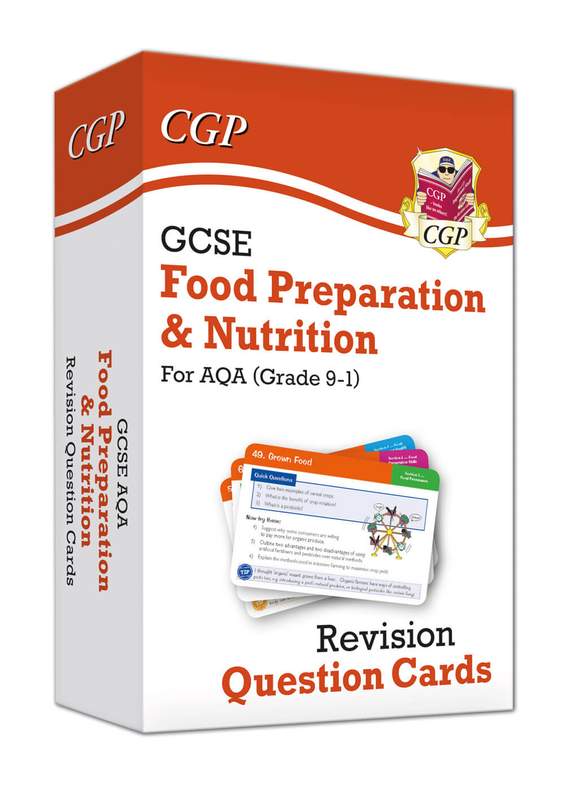 GCSE Food Preparation & Nutrition AQA Revision Question Cards Main Image