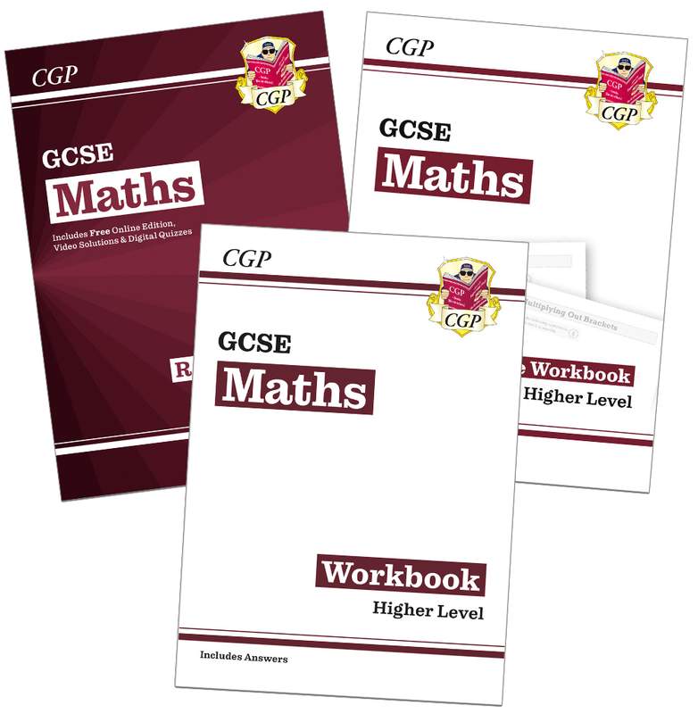GCSE Maths Study & Workbook Pack - Higher Tier (Ages 14-16) Main Image