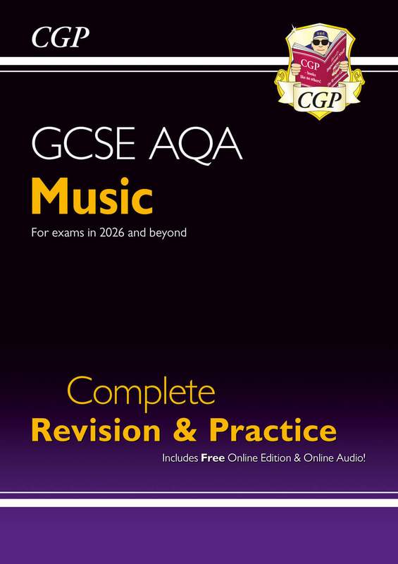 GCSE Music AQA Complete Revision & Practice with Audio & Online Edition (for exams in 2027) Main Image