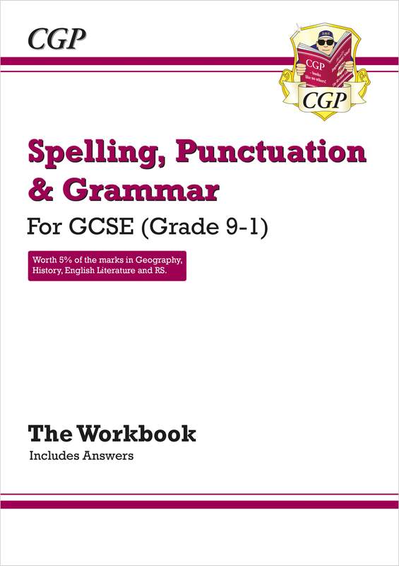 GCSE Spelling, Punctuation and Grammar Workbook (includes Answers) Main Image