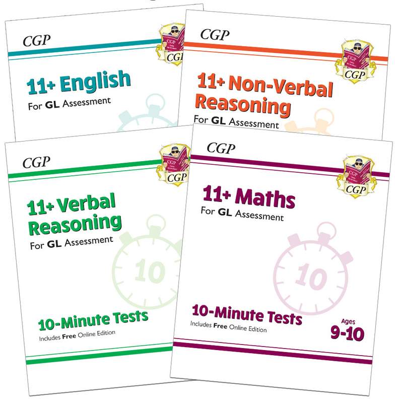 GL 11+ 10-Minute Tests Pack (Ages 9-10) Main Image