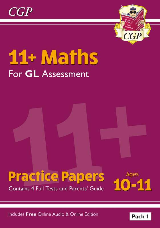 GL 11+ Maths Practice Papers (Ages 10-11) Main Image