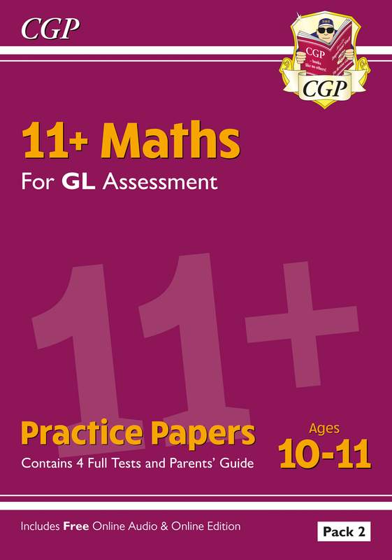 GL 11+ Maths Practice Papers Pack 2 (Ages 10-11) Main Image