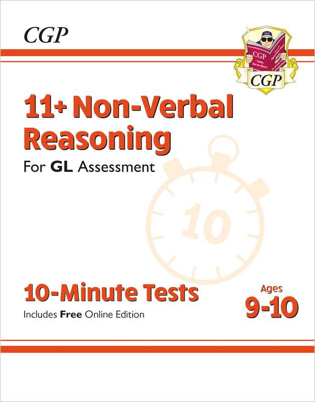 GL 11+ Non-Verbal Reasoning 10-Minute Tests (Ages 9-10) Main Image