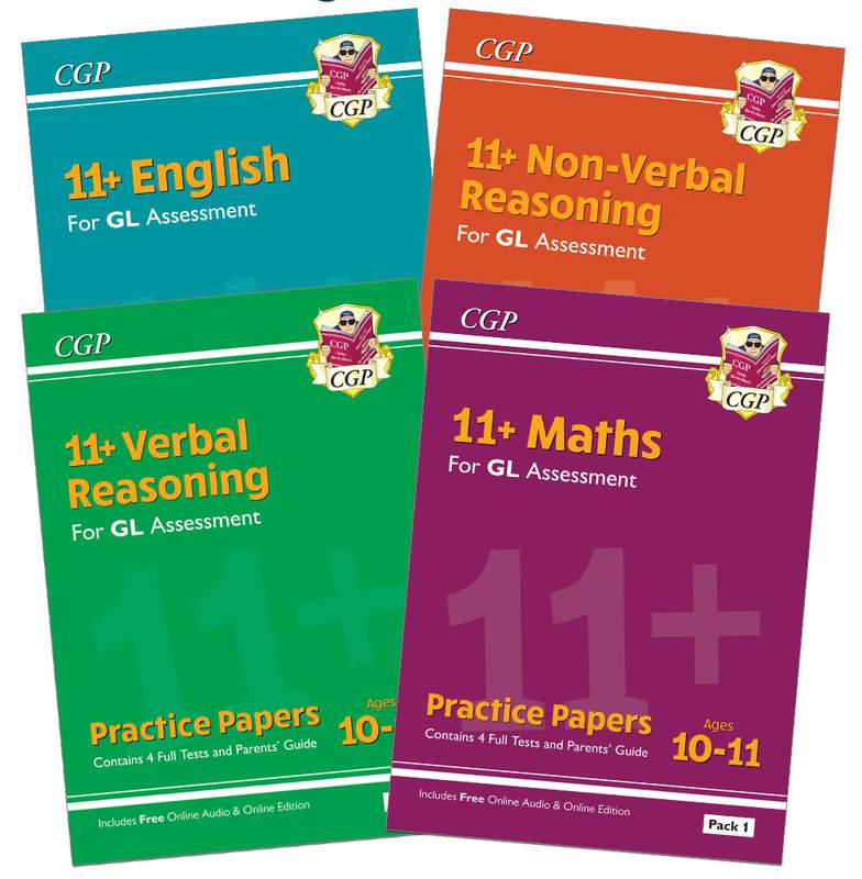 GL 11+ Practice Papers Pack 1 (Ages 10-11) Main Image