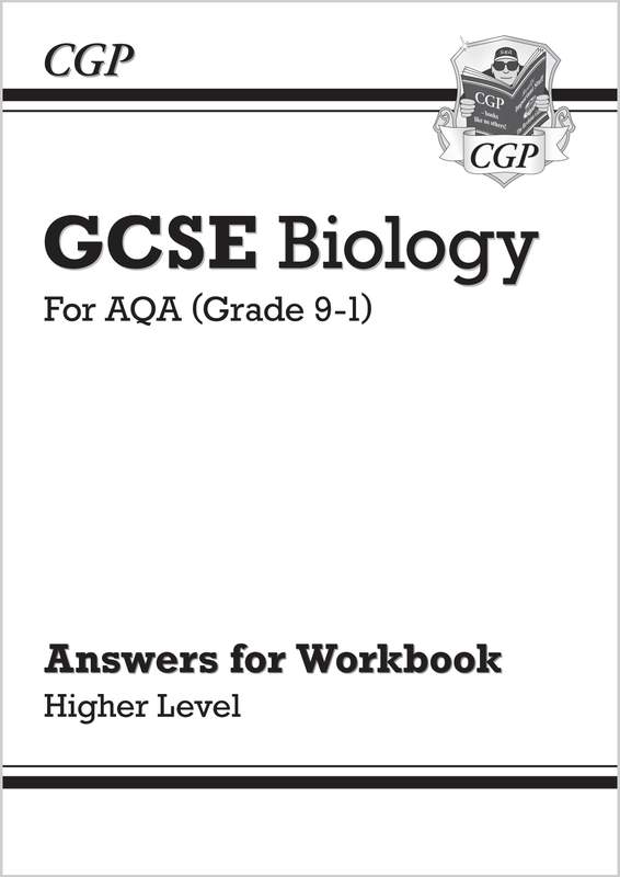 GCSE Biology: AQA Answers (for Workbook) - Higher Main Image