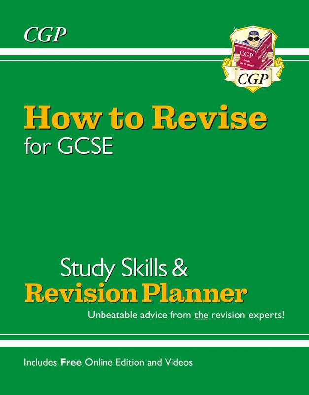 How to Revise for GCSE: Study Skills & Planner - from CGP, the Revision Experts (inc Online Edition) Main Image