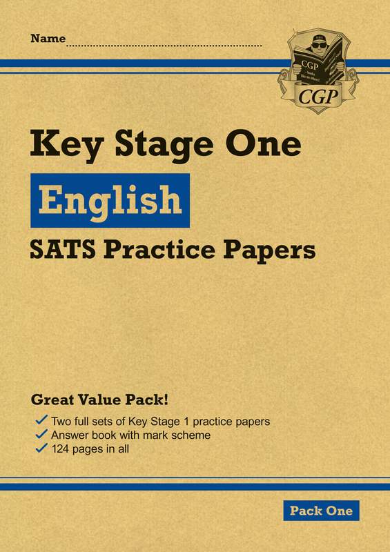 KS1 English SATS Practice Papers: Pack 1 (for end of year assessments) Main Image