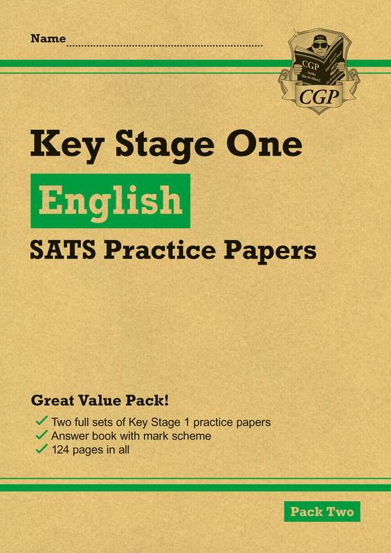 KS1 English SATS Practice Papers: Pack 2 (for end of year assessments) Main Image