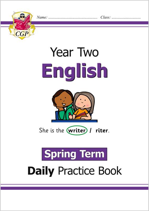 KS1 English Year 2 Daily Practice Book: Spring Term Main Image