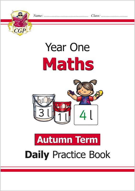 KS1 Maths Year 1 Daily Practice Book: Autumn Term Main Image