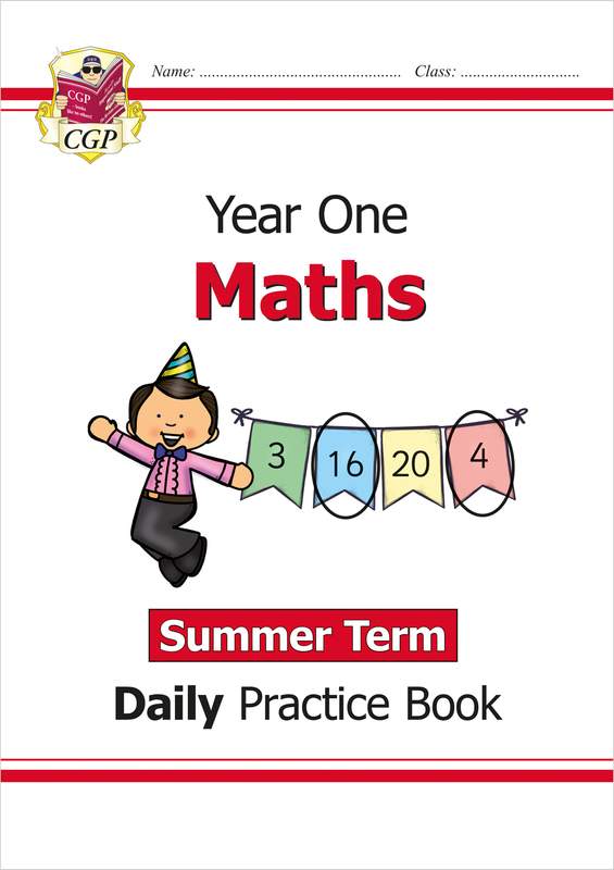 KS1 Maths Year 1 Daily Practice Book: Summer Term Main Image