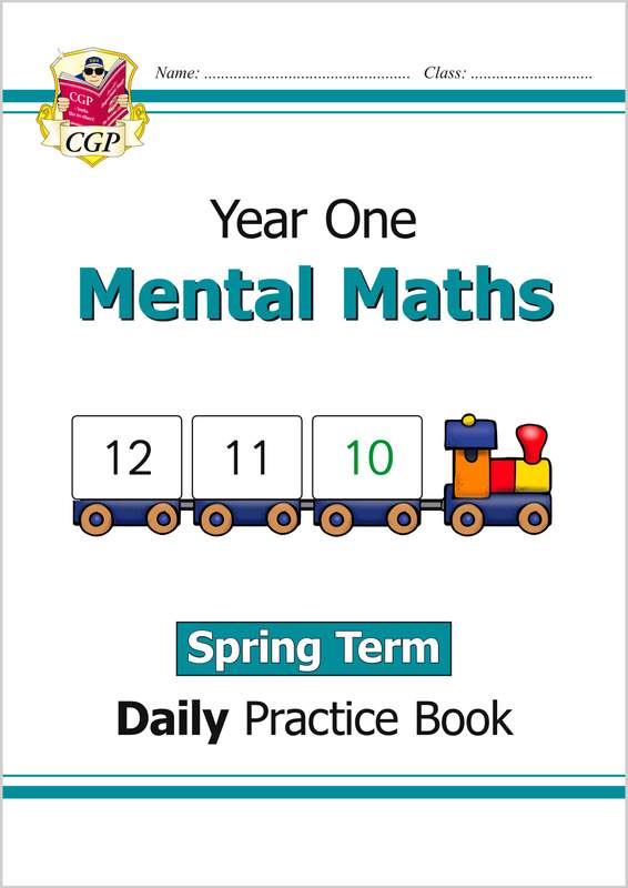 KS1 Mental Maths Year 1 Daily Practice Book: Spring Term Main Image