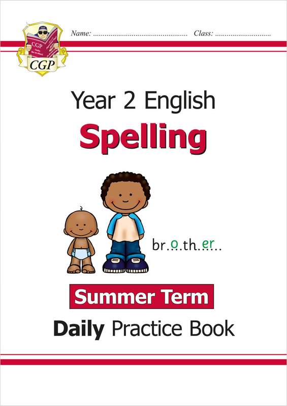 KS1 Spelling Year 2 Daily Practice Book: Summer Term Main Image