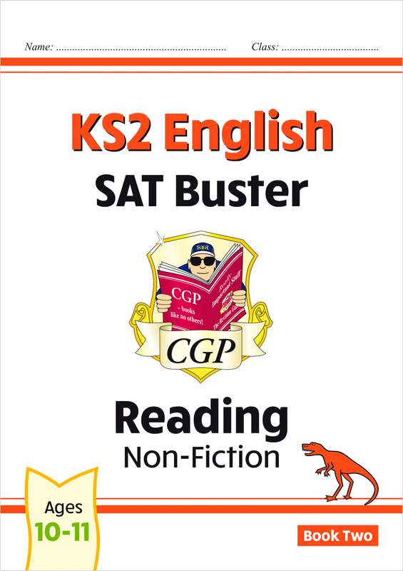 KS2 English Reading SAT Buster: Non-Fiction - Book 2 (for the 2027 tests) Main Image