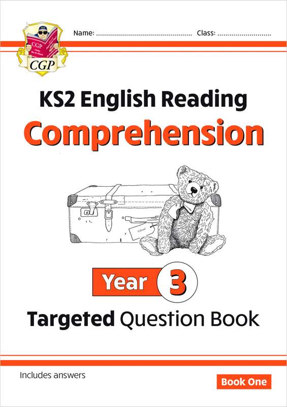 KS2 English Year 3 Reading Comprehension Targeted Question Book - Book 1 (with Answers) Main Image