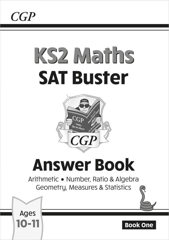 KS2 Maths SAT Buster: Answer Book 1 (for the 2027 tests) Main Image