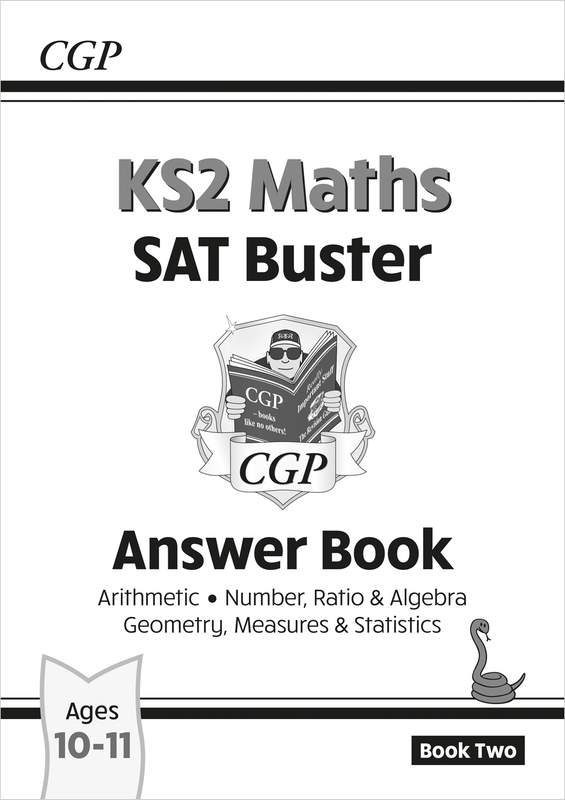 KS2 Maths SAT Buster: Answer Book 2 (for the 2027 tests) Main Image
