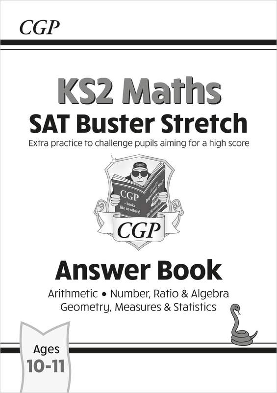 KS2 Maths SAT Buster Stretch: Answer Book (for the 2027 tests) Main Image