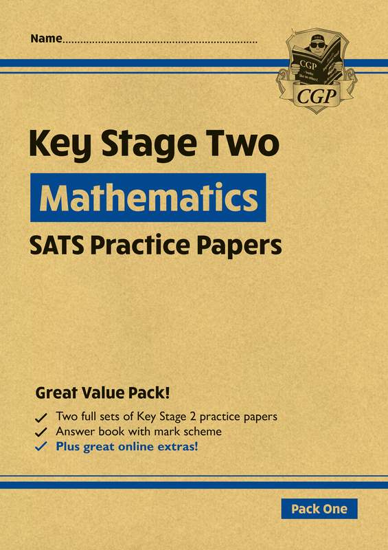 KS2 Maths SATS Practice Papers: Pack 1 - for the 2027 tests (with free Online Extras) Main Image