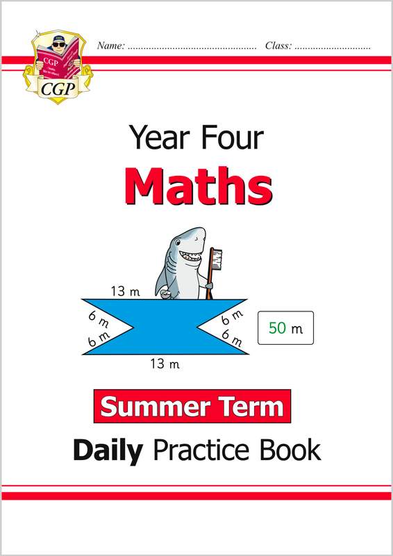 KS2 Maths Year 4 Daily Practice Book: Summer Term Main Image