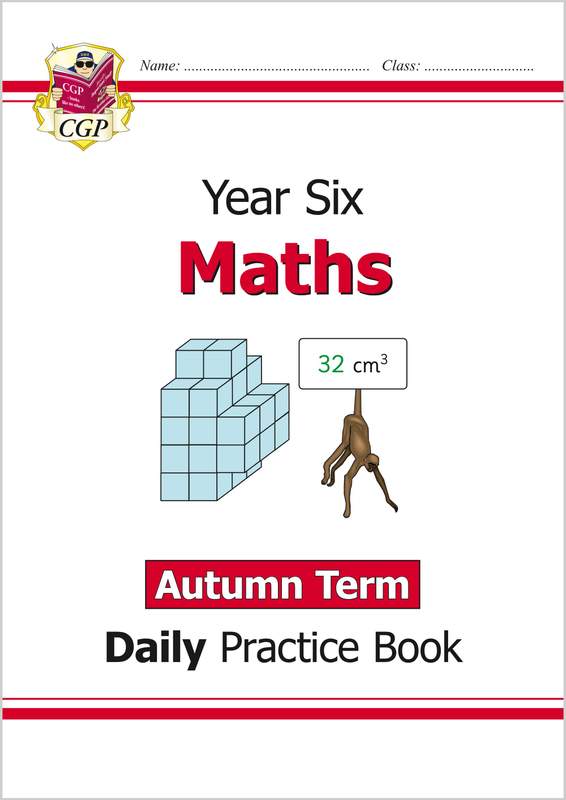 KS2 Maths Year 6 Daily Practice Book: Autumn Term Main Image