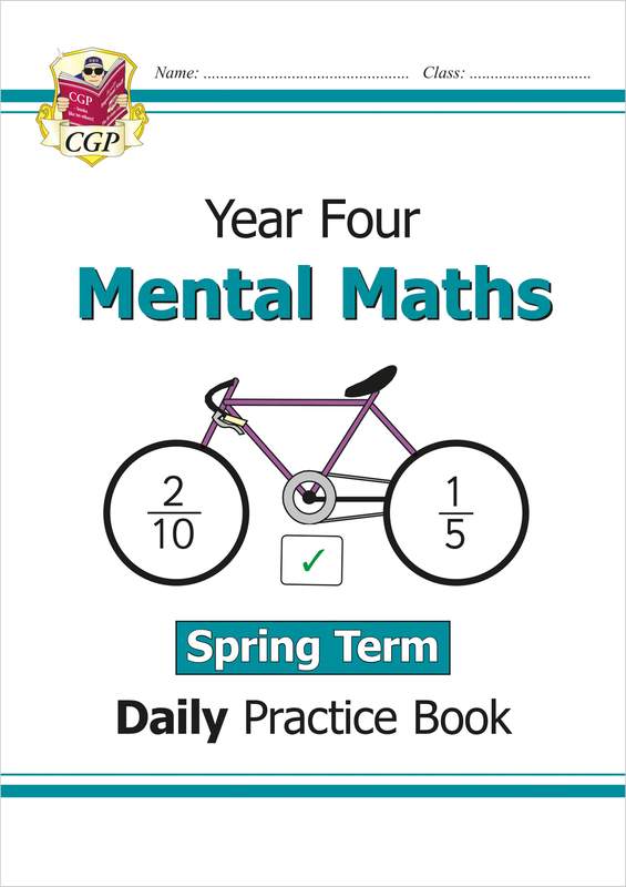 KS2 Mental Maths Year 4 Daily Practice Book: Spring Term Main Image