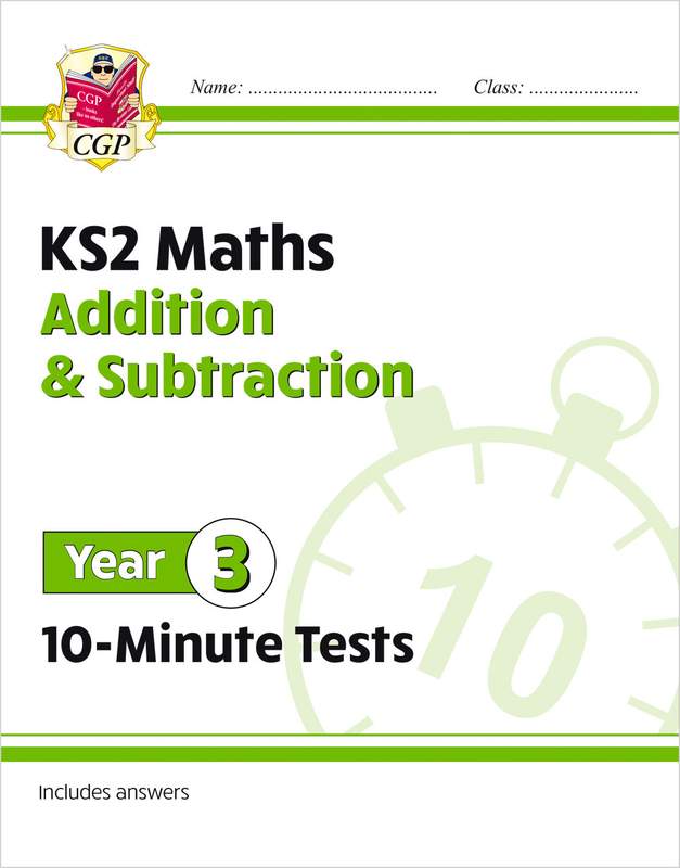 KS2 Year 3 Maths 10-Minute Tests: Addition & Subtraction Main Image
