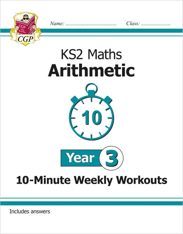 KS2 Year 3 Maths 10-Minute Weekly Workouts: Arithmetic Main Image