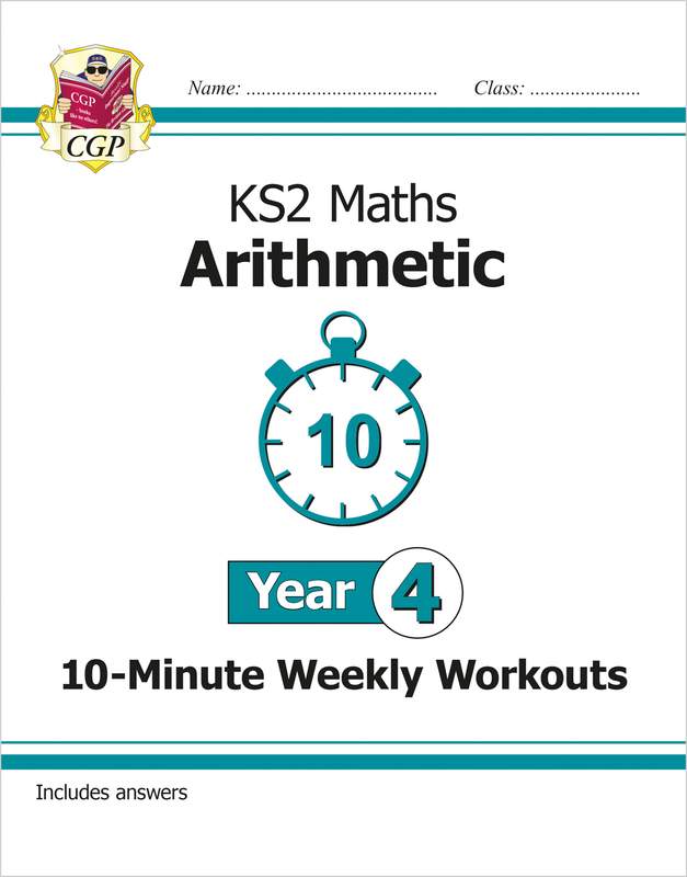 KS2 Year 4 Maths 10-Minute Weekly Workouts: Arithmetic Main Image