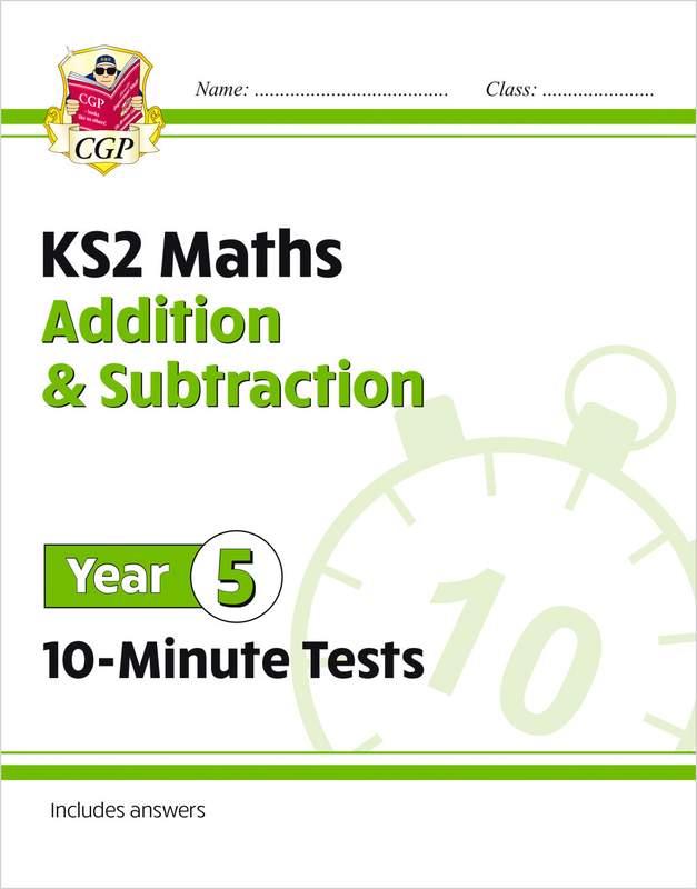 KS2 Year 5 Maths 10-Minute Tests: Addition & Subtraction Main Image