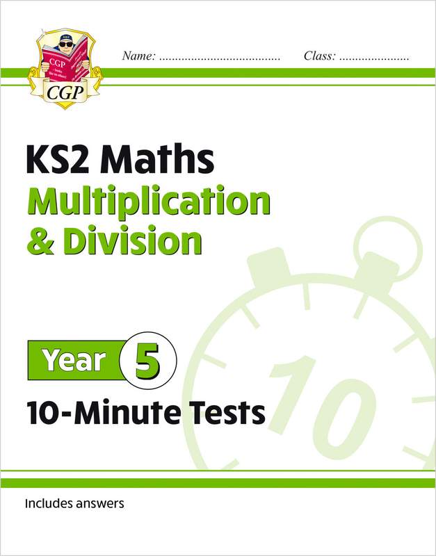 KS2 Year 5 Maths 10-Minute Tests: Multiplication & Division Main Image