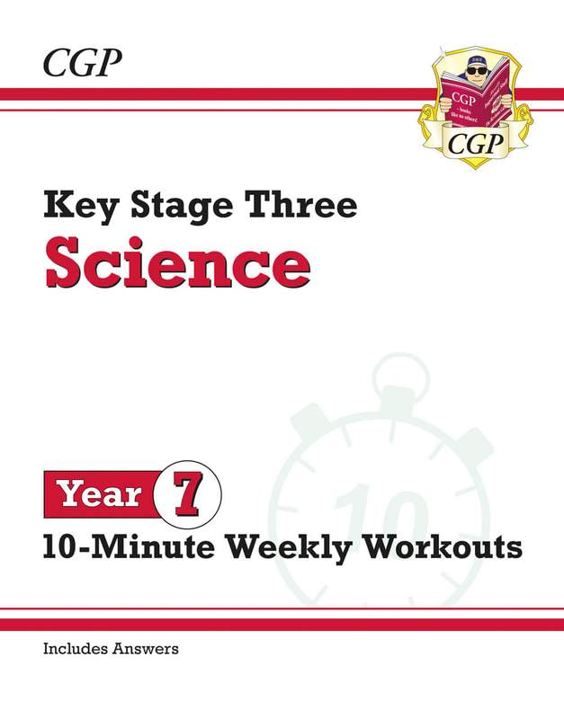 KS3 Year 7 Science 10-Minute Weekly Workouts (includes answers) Main Image