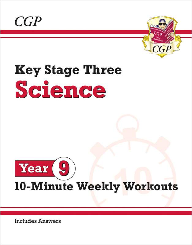 KS3 Year 9 Science 10-Minute Weekly Workouts (includes answers) Main Image