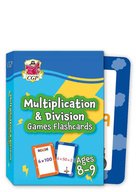 Multiplication & Division Games Flashcards for Ages 8-9 (Year 4) Main Image