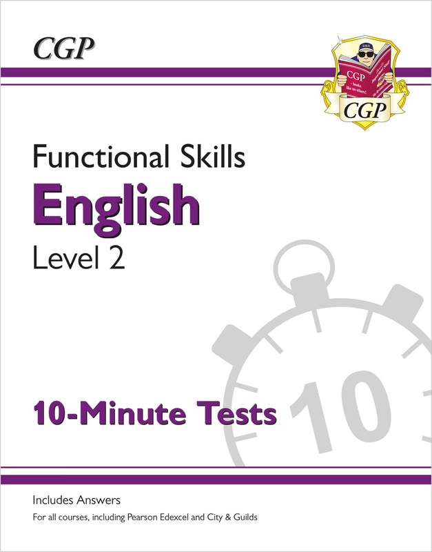 Functional Skills English Level 2 - 10 Minute Tests Main Image