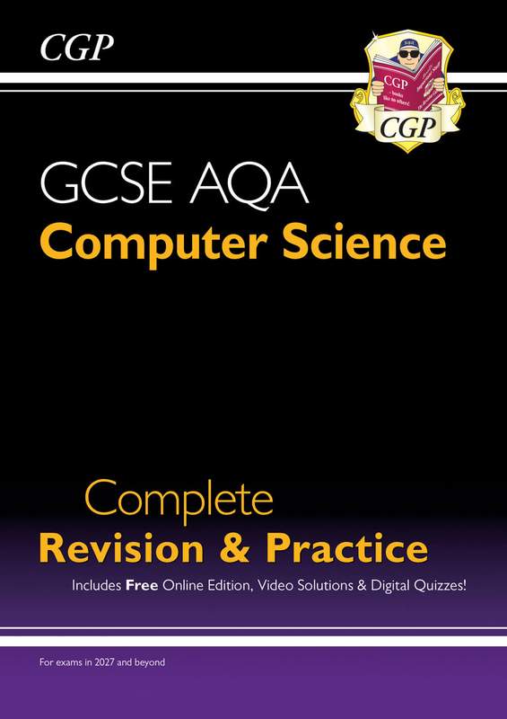 New GCSE Computer Science AQA Complete Revision & Practice includes Online Edition, Videos & Quizzes Main Image